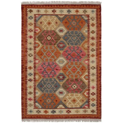 Tapis kilim orient tissé main en laine BAKAN NOVATREND