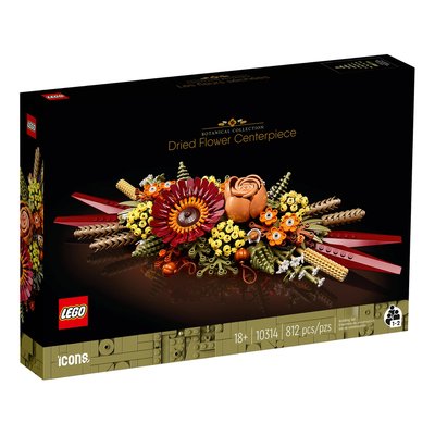 Le centre de table Fleurs séchées LEGO