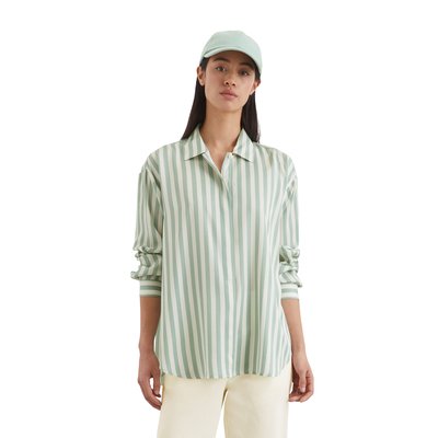 Blouse à rayures regular en LENZING™ ECOVERO™ MARC O'POLO