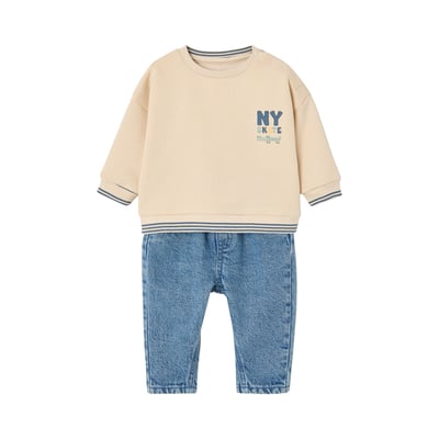 Ensemble sweat et jean VERTBAUDET