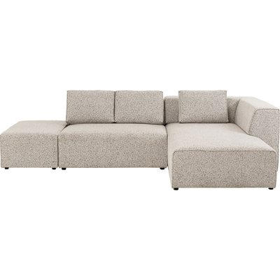 Canapé d'angle en polyester tressé, INFINITY KARE DESIGN