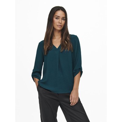Blouse manches 3/4, col V JDY