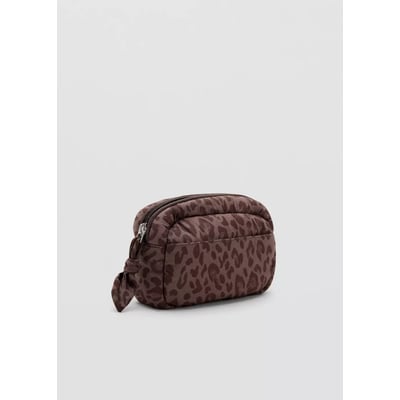 Trousse de toilette coton imprimé animal MANGO TEEN