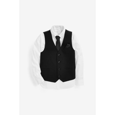 Gilet de costume chemise et cravate, ensemble NEXT