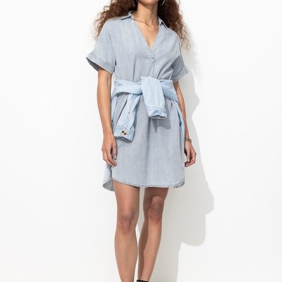 Robe-tunique courte rayée PROMOD