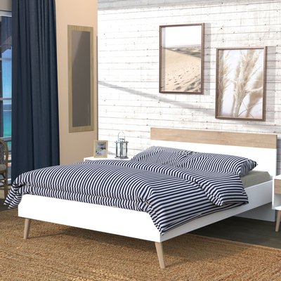 Lit double scandinave TERRE DE NUIT