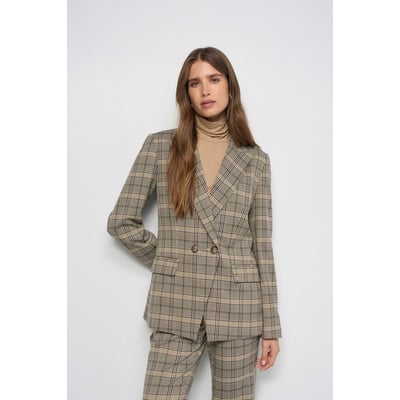 BLAZER SLIM FIT À CARREAUX SALSA JEANS