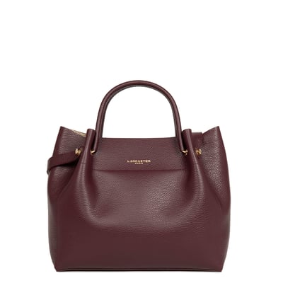 Grand sac cabas épaule, Made in France FOULONNÉ DOUBLE LOUISA LANCASTER