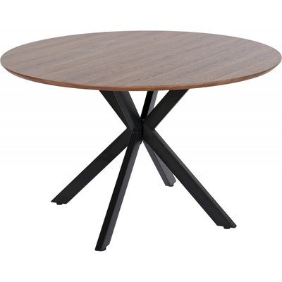Table de salon bois et métal, Vintage RECOLLECTION