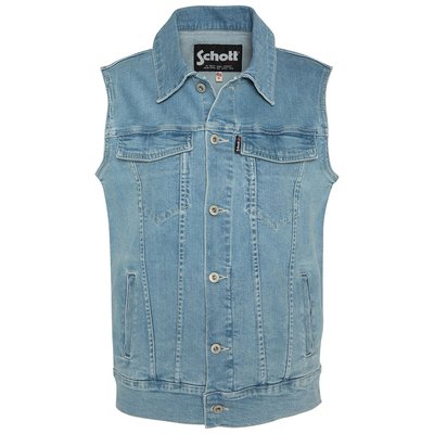 Chemise en jean sans manche La Redoute