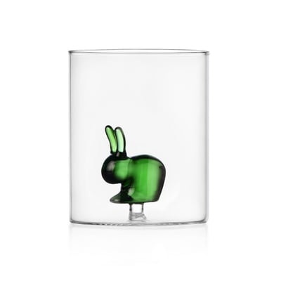 Verre à eau design lapin  QEEBOO X Rabbit ICHENDORF