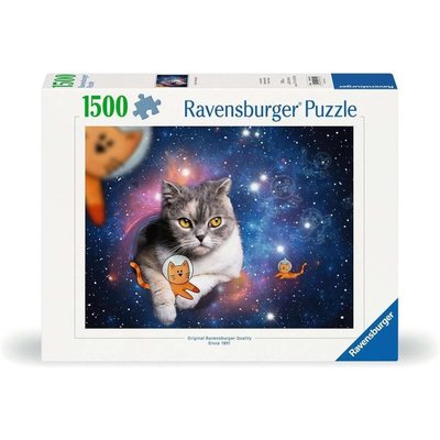 Puzzle - Chats volant dans l'espace RAVENSBURGER