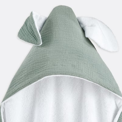 Cape de bain gaze de coton 380 g/m2, Kumla LA REDOUTE INTERIEURS