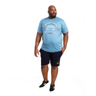 T-shirt motif/style imprimé graphique grande taille WOODHALL DUKE