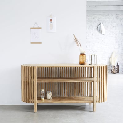 Buffet en bois de teck 160 cm  VICTORIA BERAH GETAH