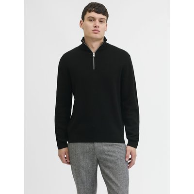 Свитер с воротником-стойкой на молнии JACK & JONES