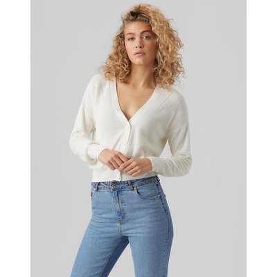 Gilet col v, boutonné VERO MODA