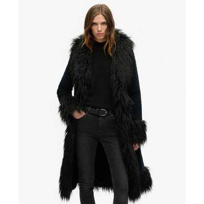 Manteau fausse fourrure vintage La Redoute
