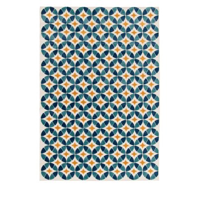 Tapis intérieur et extérieur art déco - Morpho DRAWER