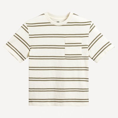 Striped T-shirt with short sleeves LA REDOUTE COLLECTIONS