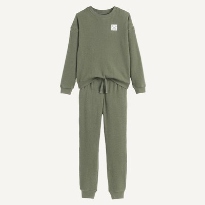 Pyjama en nid d'abeille LA REDOUTE COLLECTIONS