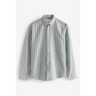 Chemise oxford rayée à manches longues NEXT