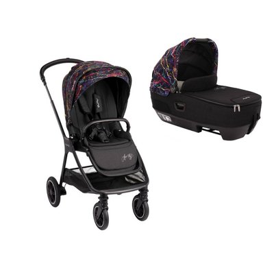 Poussette duo TRIV Next + Nacelle CARI Next Collection Rainbow NUNA
