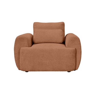 Fauteuil en Tissu bouclette - MAHINA LISA DESIGN