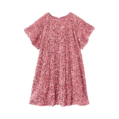 Robe en velours et sequins VERTBAUDET