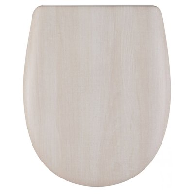 Abattant easy clip en bois clair HOME MAISON