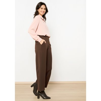 Pantalon évasé en sergé LOLALIZA