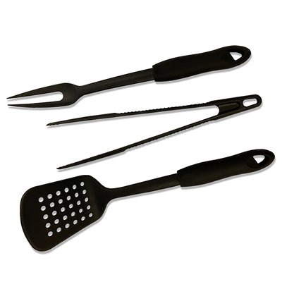 Kit 3 ustensiles pour barbecue en plastique léger et résistant CADAC