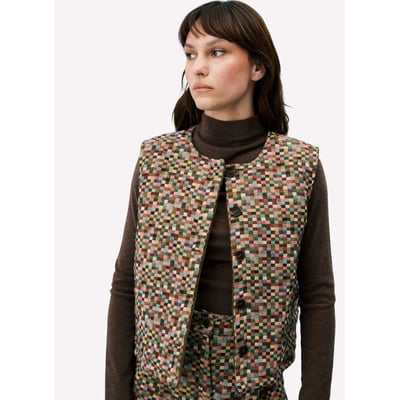 Gilet en coton LYSANDRA FRNCH