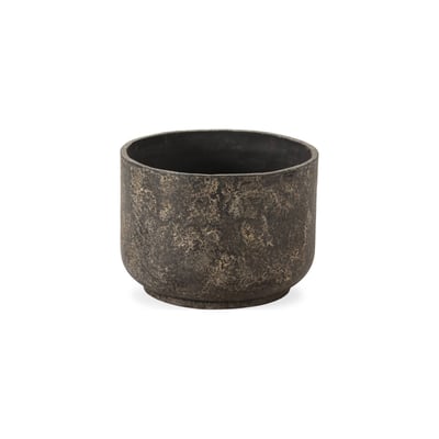 Cache-pot rond en fibres-ciment RECOLLECTION