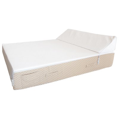Lit bain de soleil extérieur en mousse 2 places MX HOME