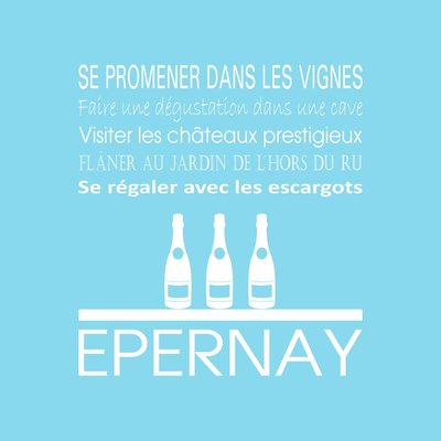 Tableau Mural Épernay RÉGIONALISME CEANOTHE
