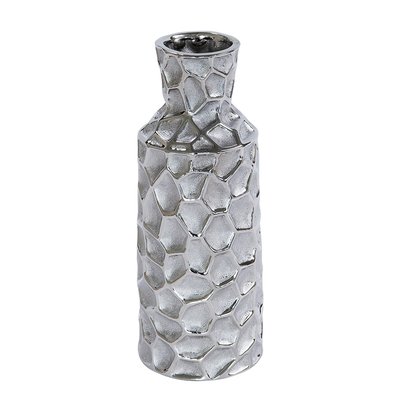 Vase   bouteille silver    -MARTEL TABLE PASSION