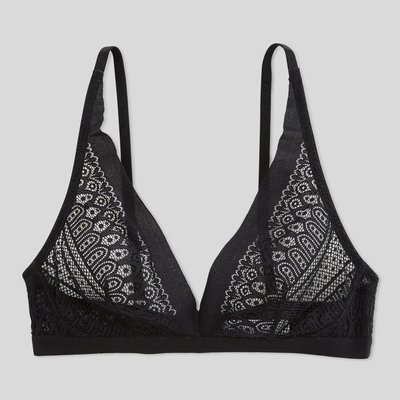 Soutien-gorge triangle foulard ALICE en dentelle MONOPRIX