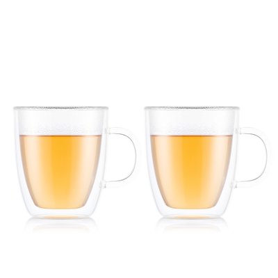 Bodum 0.45 L Transparent BISTRO Set 2 mugs BODUM