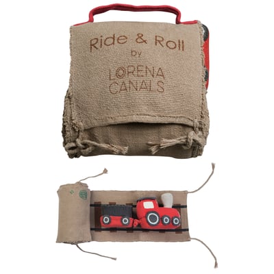 Jeu textile, avion et piste d'atterrissage RIDE&ROLL LORENA CANALS
