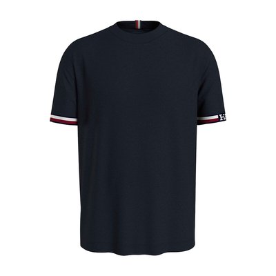 T-shirt col rond à bandes colorées TOMMY HILFIGER