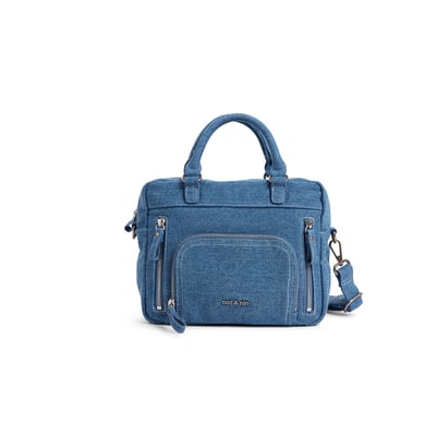 Sac à main en cuir grainé MINI MACY NAT & NIN