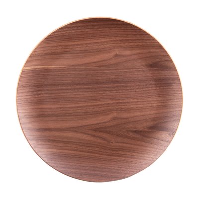 Assiette de présentation bois brun 34 cm TABLE PASSION