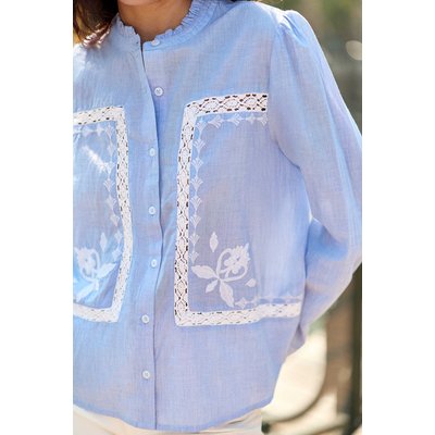 Blouse manches longues col rond uni BORYS LA PETITE ETOILE