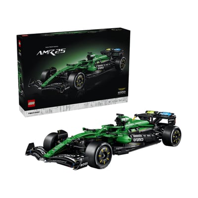 Voiture Aston Martin Aramco AMR25 F1 LEGO