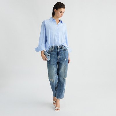 Jean jambe droite avec strass LIU JO