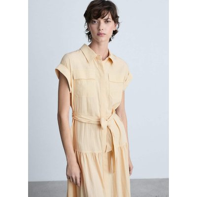 Robe chemise détail nœud MANGO