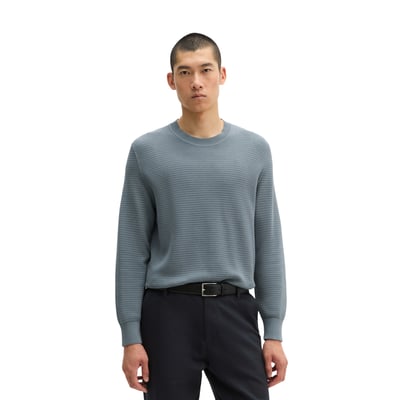 Pull coupe classique avec nervure transversale intelligente MARC O'POLO