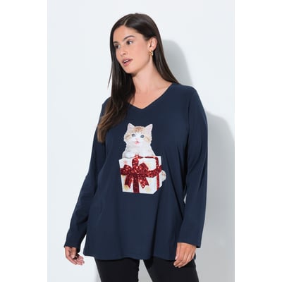 T-shirt de Noël, motif animal ULLA POPKEN