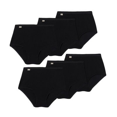 Lot de 6 slips coton maxi (4+2 gratuits) PLAYTEX